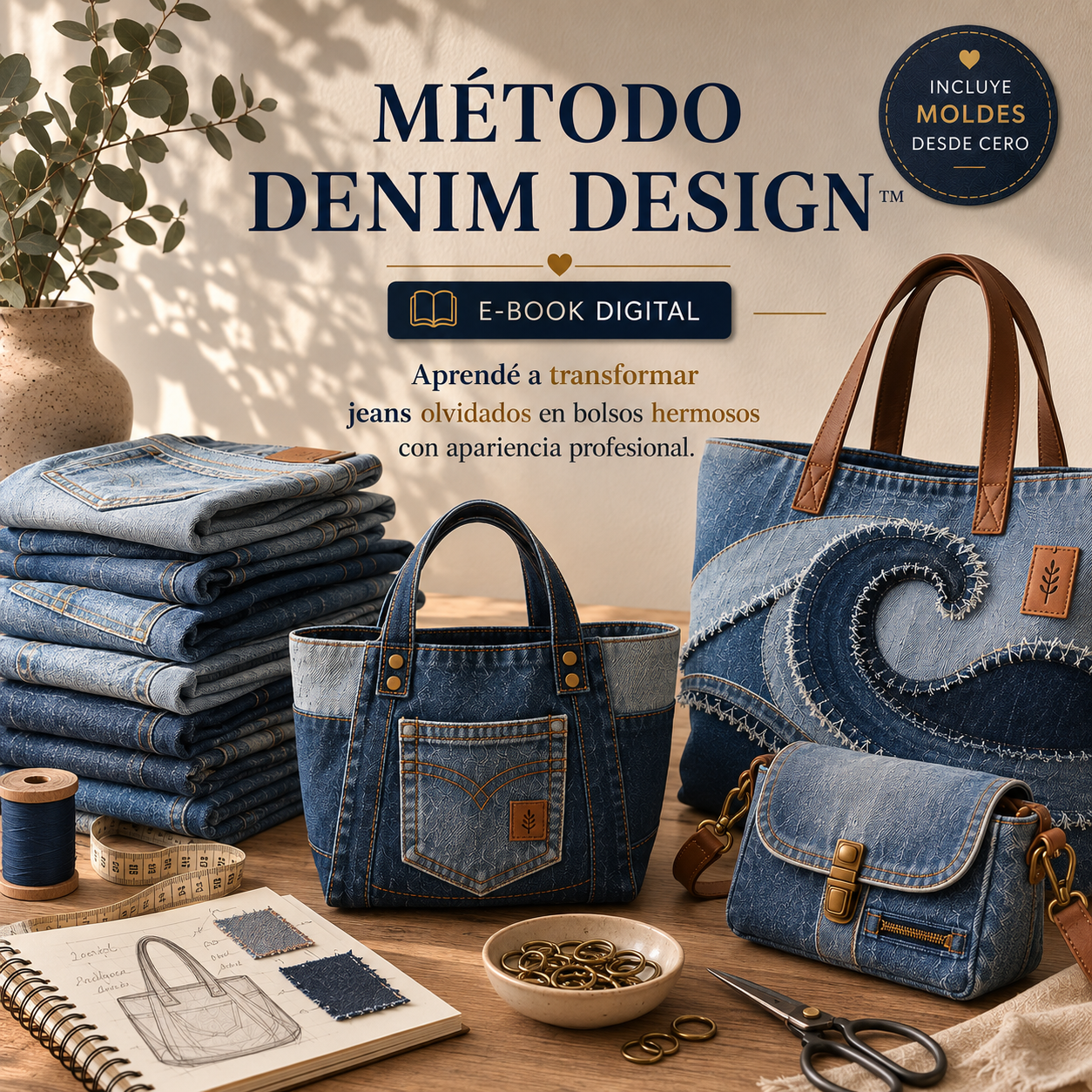Método Denim Design - 3 Bonos de regalo